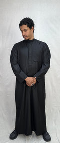 Royal Black Thobe