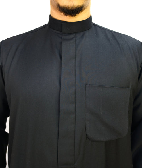 Royal Black Thobe