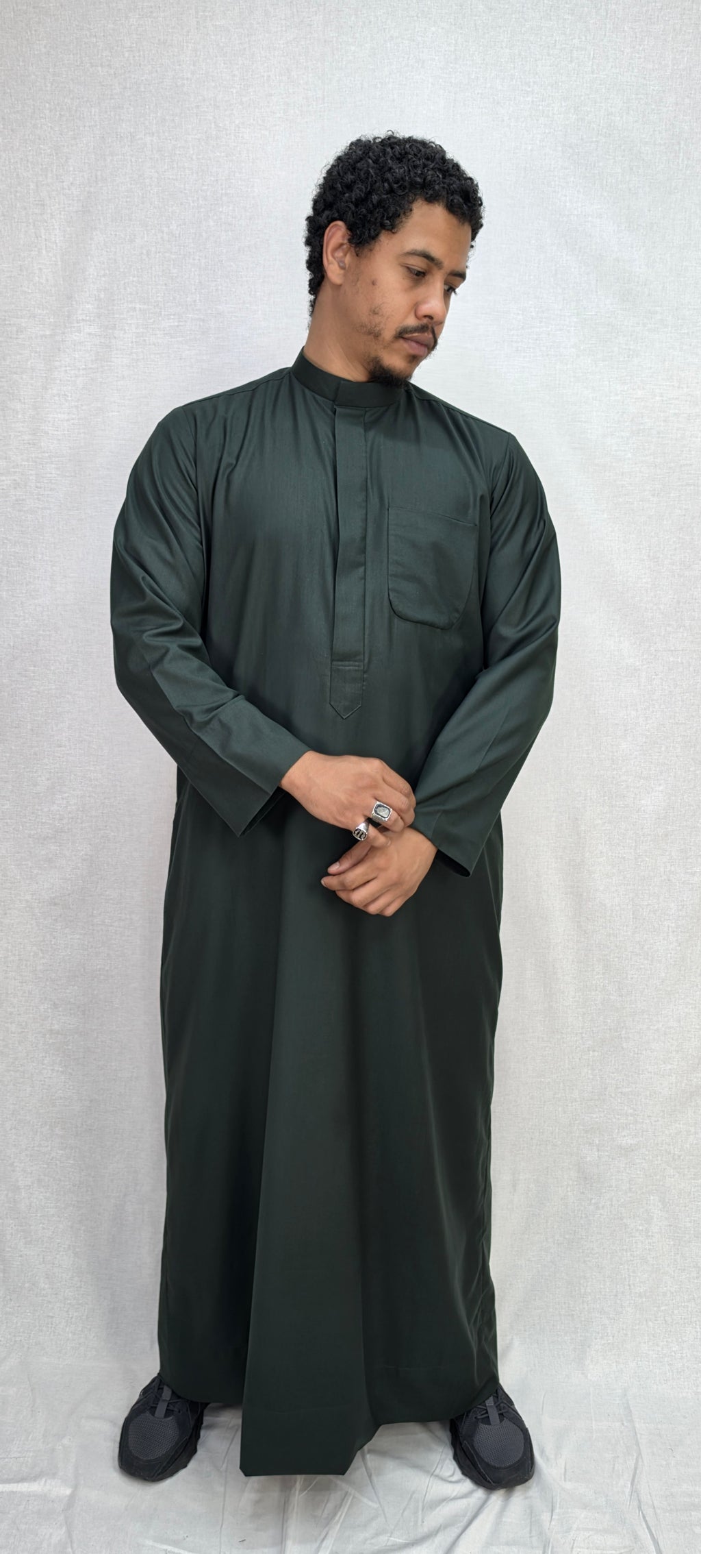 Forest Green Thobe