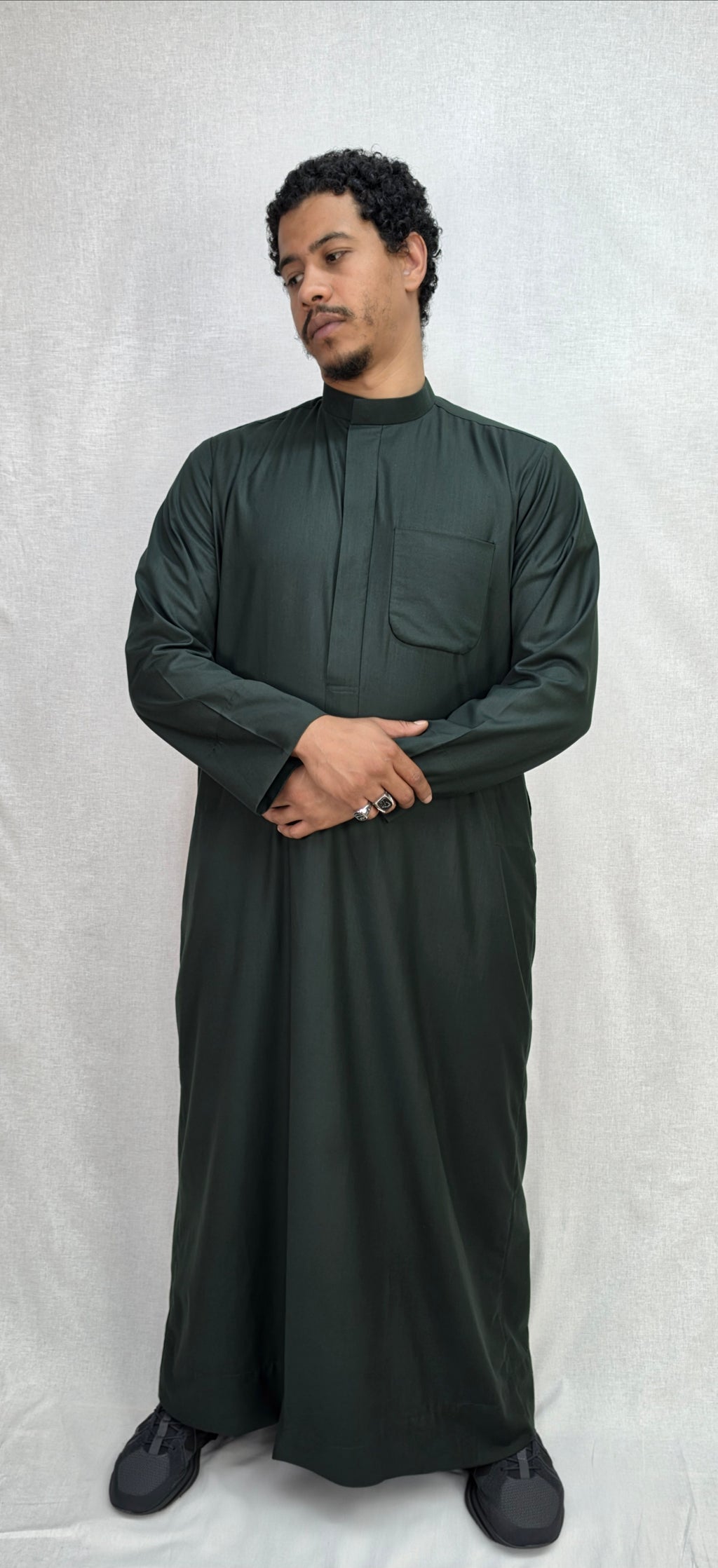 Forest Green Thobe