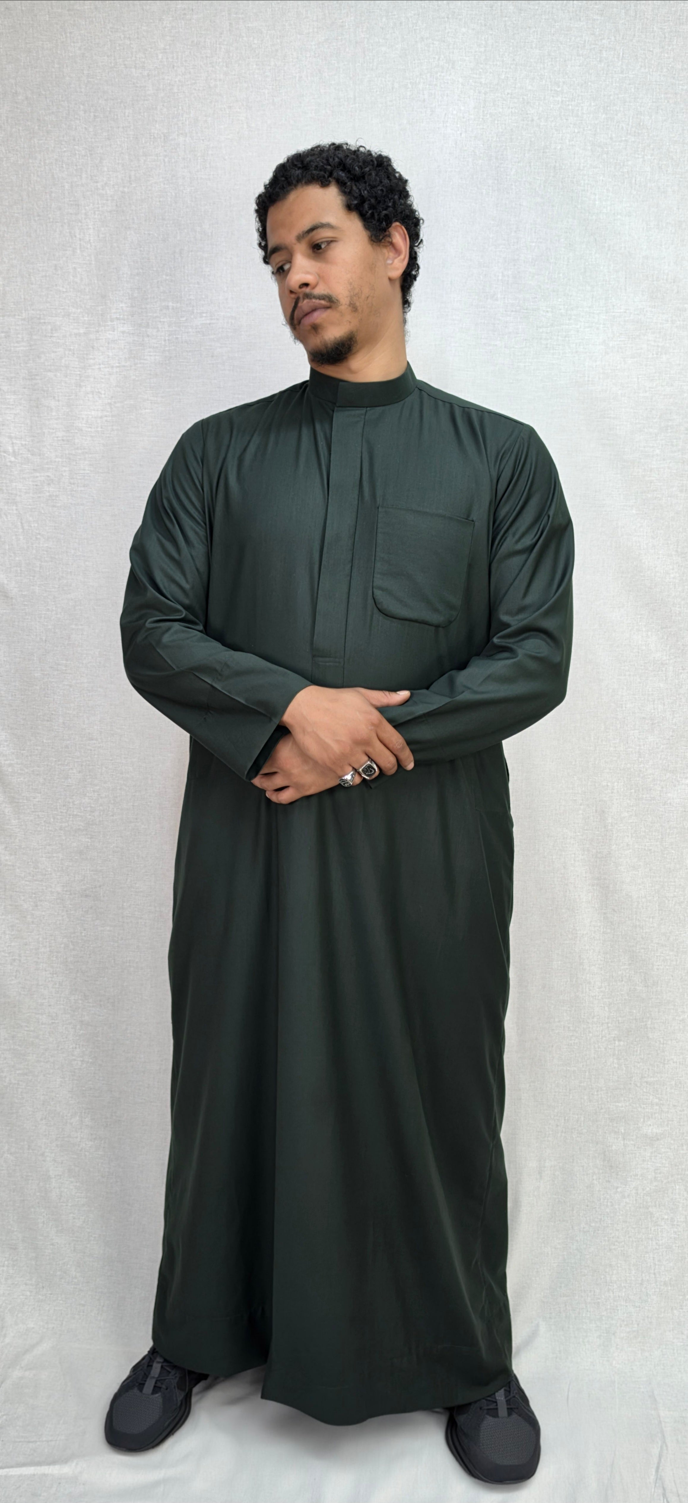 Forest Green Thobe