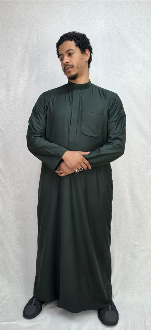 Forest Green Thobe